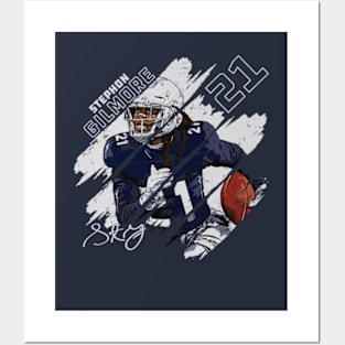 Stephon Gilmore Dallas Stripes Posters and Art